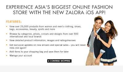 Hot : Zalora App for iOS !