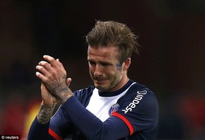 Tearful Goodbye: David Beckham's Emotional Farewell