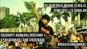 [FOLLOW NOW] Adam Adli Locked Up In Jinjang: Pics, Videos, Responses
