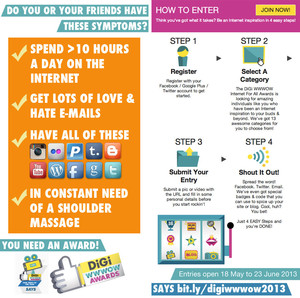 DiGi WWWOW Awards 2013: Step-By-Step Guide For Submissions