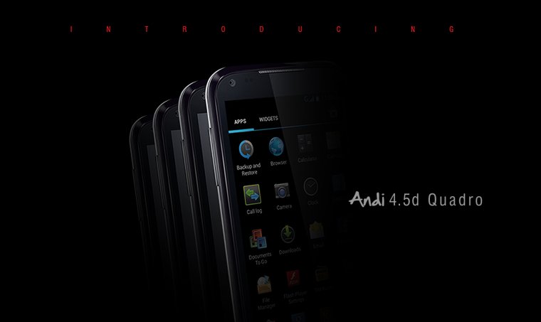 iBall Andi 4.5d Quadro Now Available On Infibeam